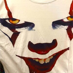 Pennywise clown Stephen King IT t- shirt horror movie XXL GRAPHIC TEE